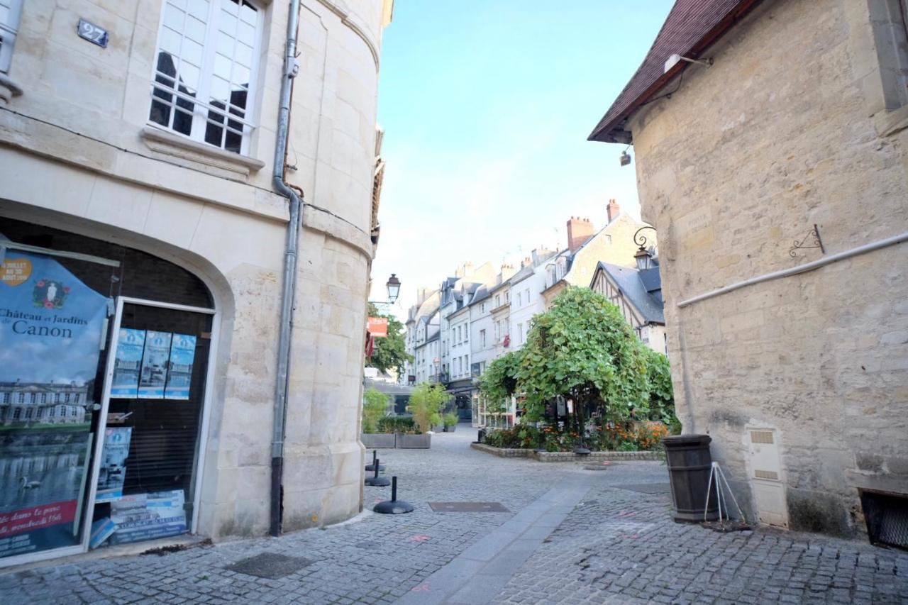 Le Perroquet Fringant, Rue Pietonne Et Quartier Historique Apartamento Caen Exterior foto